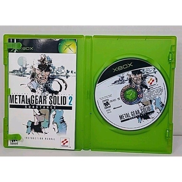 Metal Gear Solid 2: Substance (Original OG Xbox) VGC CIB - Picture 3 of 4